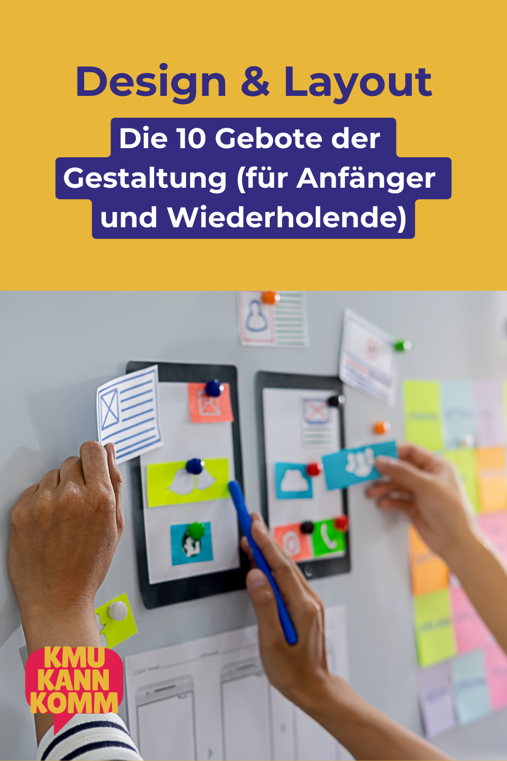 Symbolbild Design, Gestaltung und Layout: 10 Regeln und Tipps für Anfänger